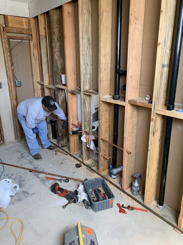 Commercial rough-in plumbing for Commercial Plumbing in Woodlea